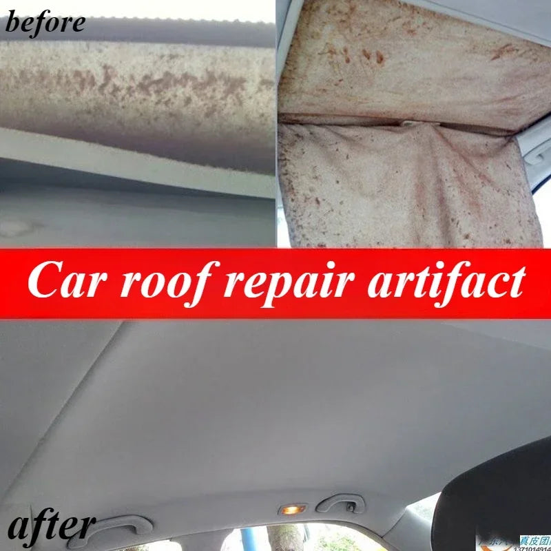 Max 250x150cm Car Headliner Roof Fabric with Sponge Interior Upholstery Trim Sky Ceiling Repair Replace for Car Fabrics Mater