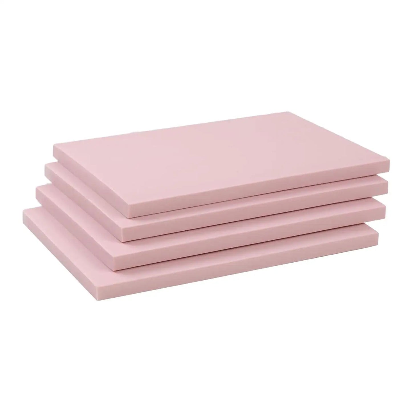 4Pcs Rubber Carving Blocks Pink Linoleum Blocks for Hobbies Crafts Painting