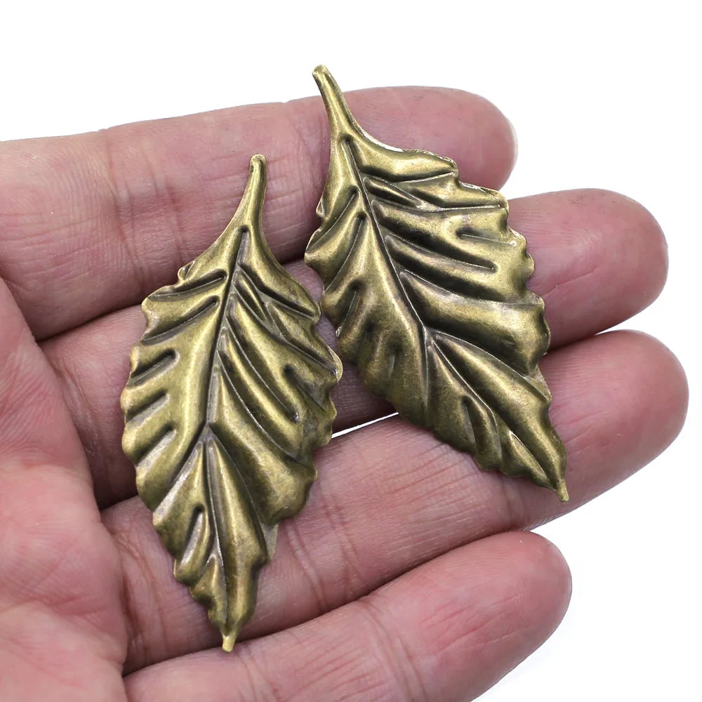 Pendants Wraps Metal Crafts Connectors Rose Flower Filigree Flower For Embellishments Scrapbooking Jewelry DIY Accessories - 