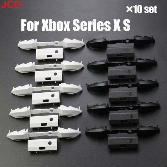 10 Sets Black White RB LB Bumper Button for XBox Series S X Controller Trigger Surround Guide On Off Buttons Repair Part