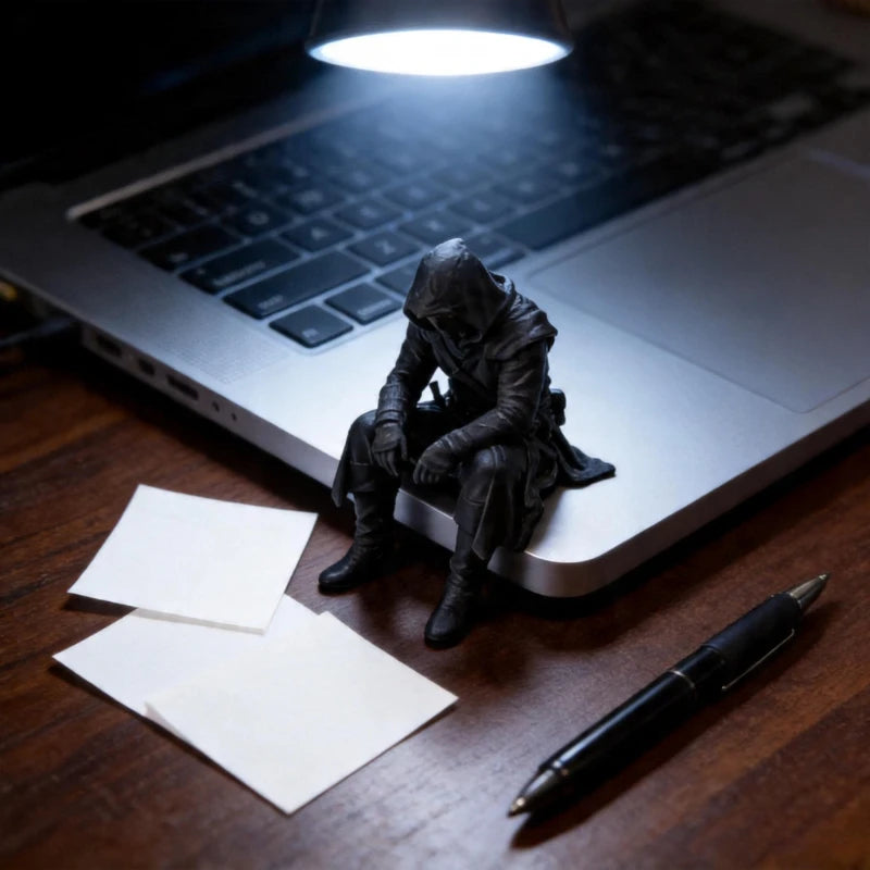 Cool Desktop Decor Figurine Creative Book Shelf Ornament for PC Case Game Room Home Display Best Gift Vintage Home Decor