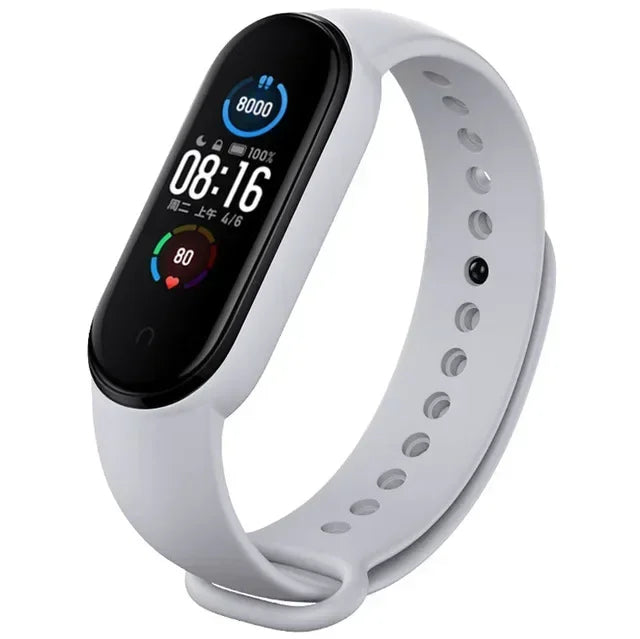 Watch Strap For Xiaomi Mi Band 7 6 5 4 3 Wristband Silicone Bracelet Wrist Straps MiBand 3/4 band5 band6 Smartwatch Accessori