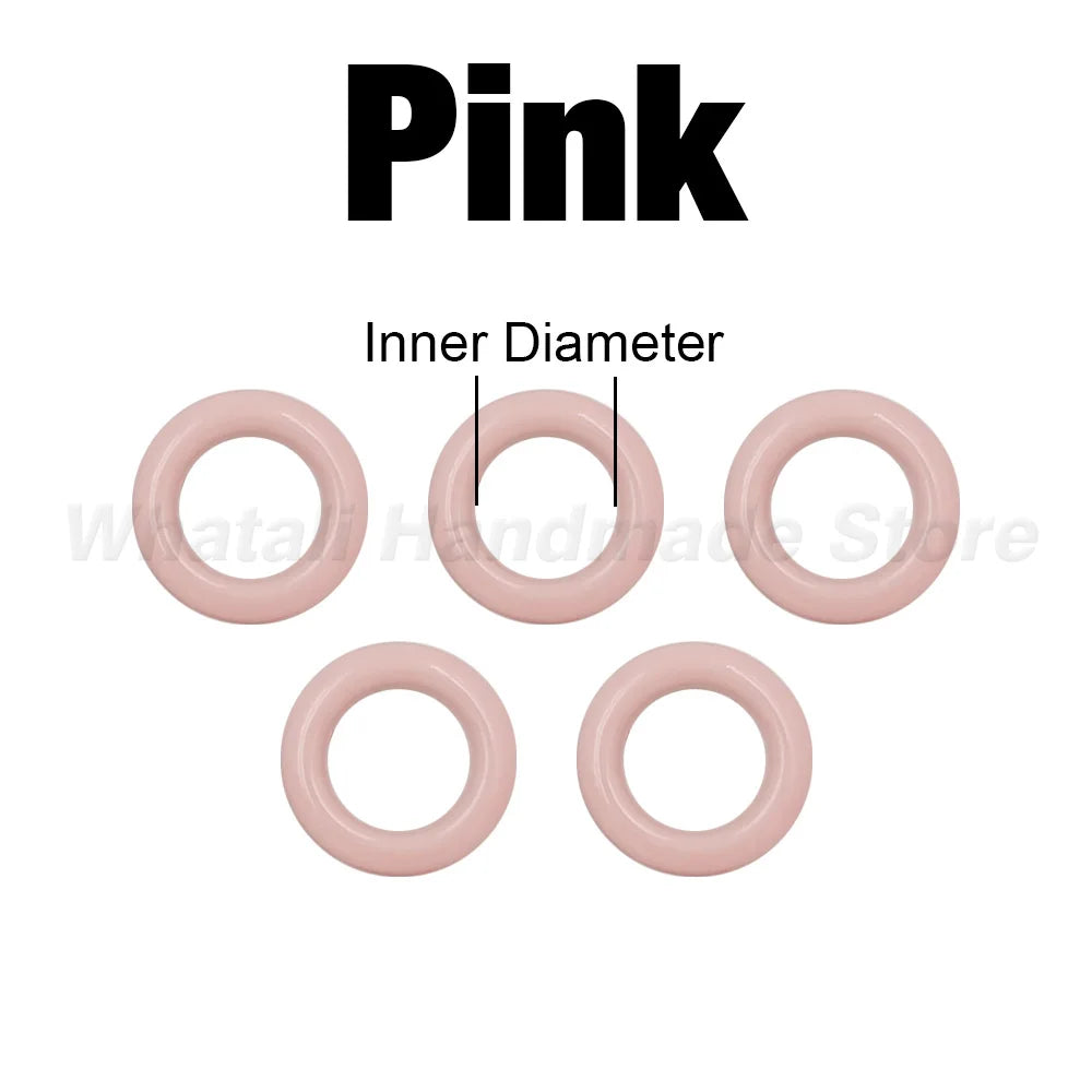 100 Sets 4mm Metal Eyelets Grommet Ring With Washer Multicolor For Scrapbooking Shoes Belt Cap Bag Tags Clothes DIY Leathercr