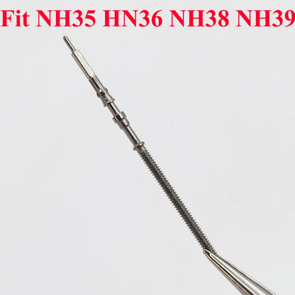 Watch Stem Stainless Steel Spare Parts fit NH35 NH36 NH34 NH38 NH39 Crown Automatic Mechanical Movement Watch Parts Crown Ste
