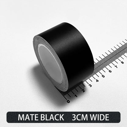 Carbon Fiber Automotive Adhesive Tape Roll Matte Black Protective Car Film Self-Adhesive Film 3D Vinyl Car Film Accessories -