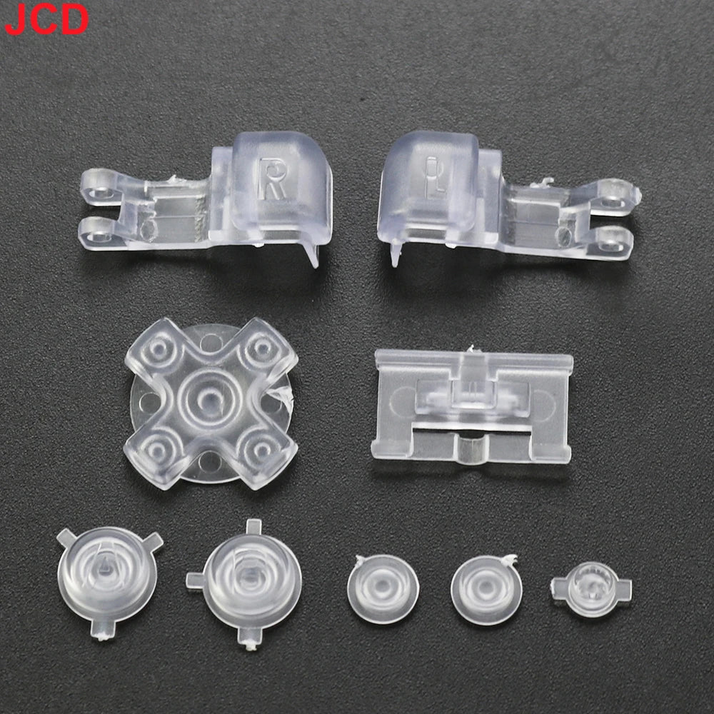 JCD 1set For GameBoy Advance SP GBA SP Plastic Full Button Set For GBA SP A B Select Start Power ON/OFF L R Buttons Kit D Pad