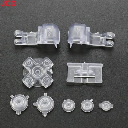 JCD 1set For GameBoy Advance SP GBA SP Plastic Full Button Set For GBA SP A B Select Start Power ON/OFF L R Buttons Kit D Pad