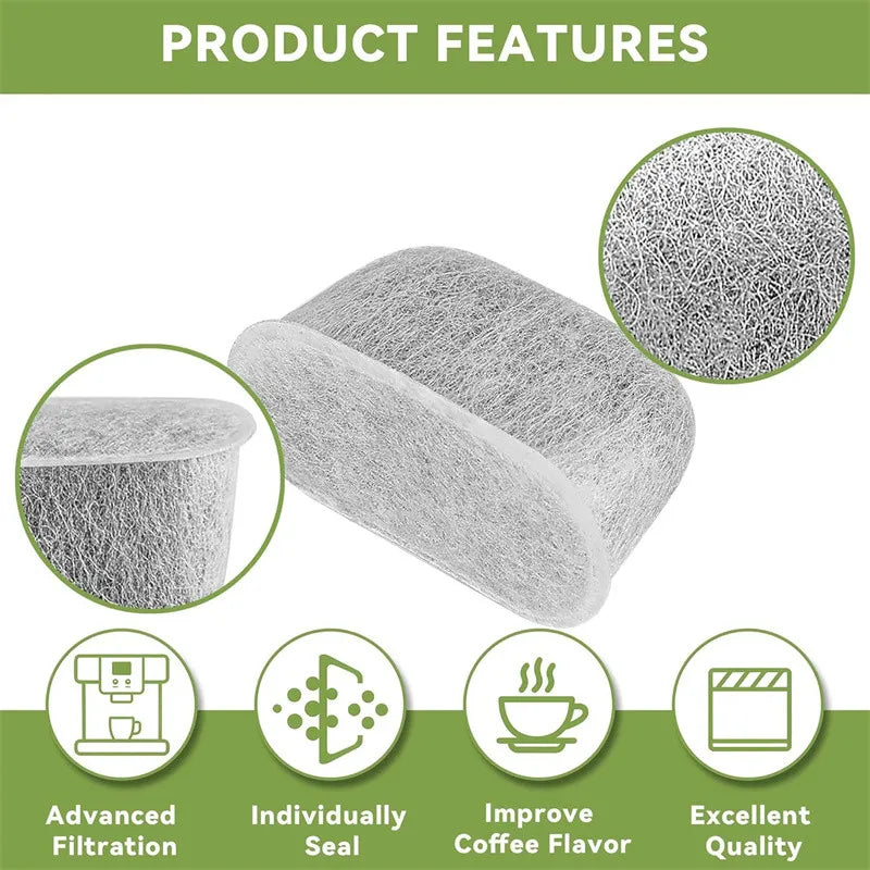 6pcs Charcoal Water Filters For NINJA Luxe Cafe ES601 ES655 ES701 Coffee Machines Charcoal Water FilterS Coffee Accessories