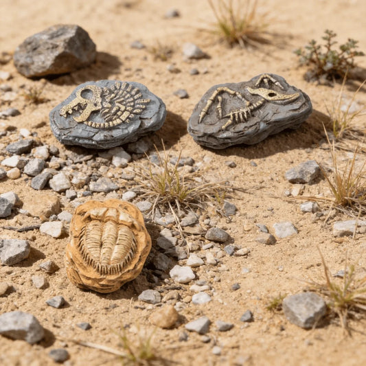 4pcs Micro Landscape Simulation Dinosaur Fossils, DIY Decorations, Desktop Accessories Small Ornaments