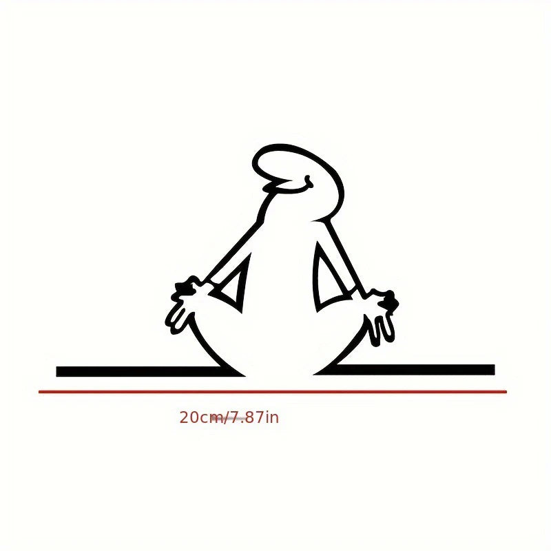 Bathroom Sign Black Shower Figure Wall Decoration Minimalist Line Rustic Door Sign Funny Shower Man Wall Art Home Decor - G