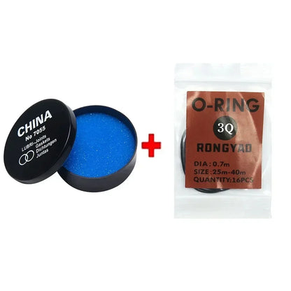 Watch Back O-Ring Case Waterproof Oil Box Watch Crown O-Ring Gasket Silicone Grease Seal Lubricant Repair Tool - BB-0.7