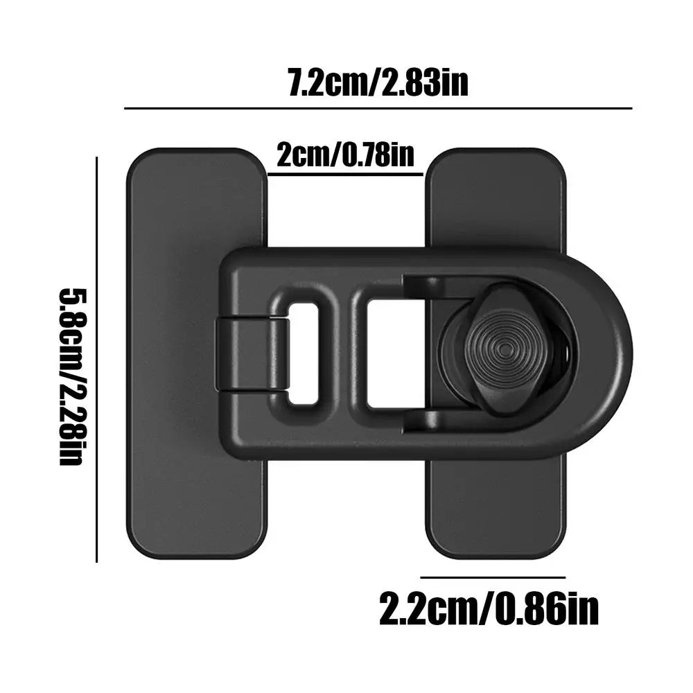 Refrigerator Lock Adhesive Keyless Freezer Locks Refrigerator Door Locks Child Proof Fridge Lock Oven Baby Proofing for Cabin