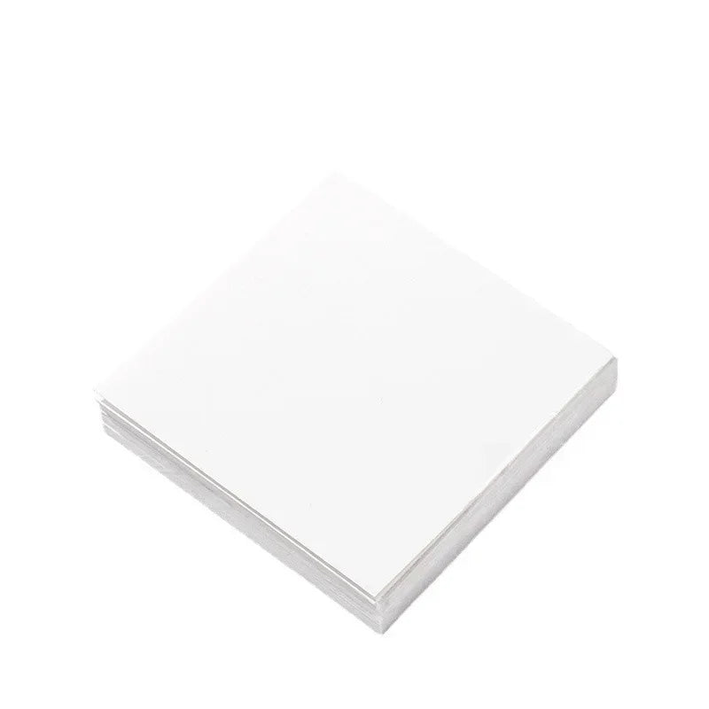 50pcs Disposable Tinting Glue Paper Tearable Nail Toning Palettes Nail Polish Color Mixing Tray Waterproof Paper Display Boar