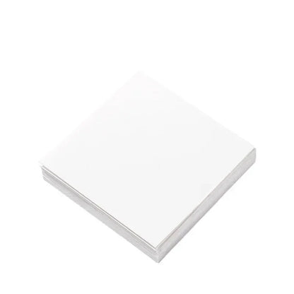50pcs Disposable Tinting Glue Paper Tearable Nail Toning Palettes Nail Polish Color Mixing Tray Waterproof Paper Display Boar
