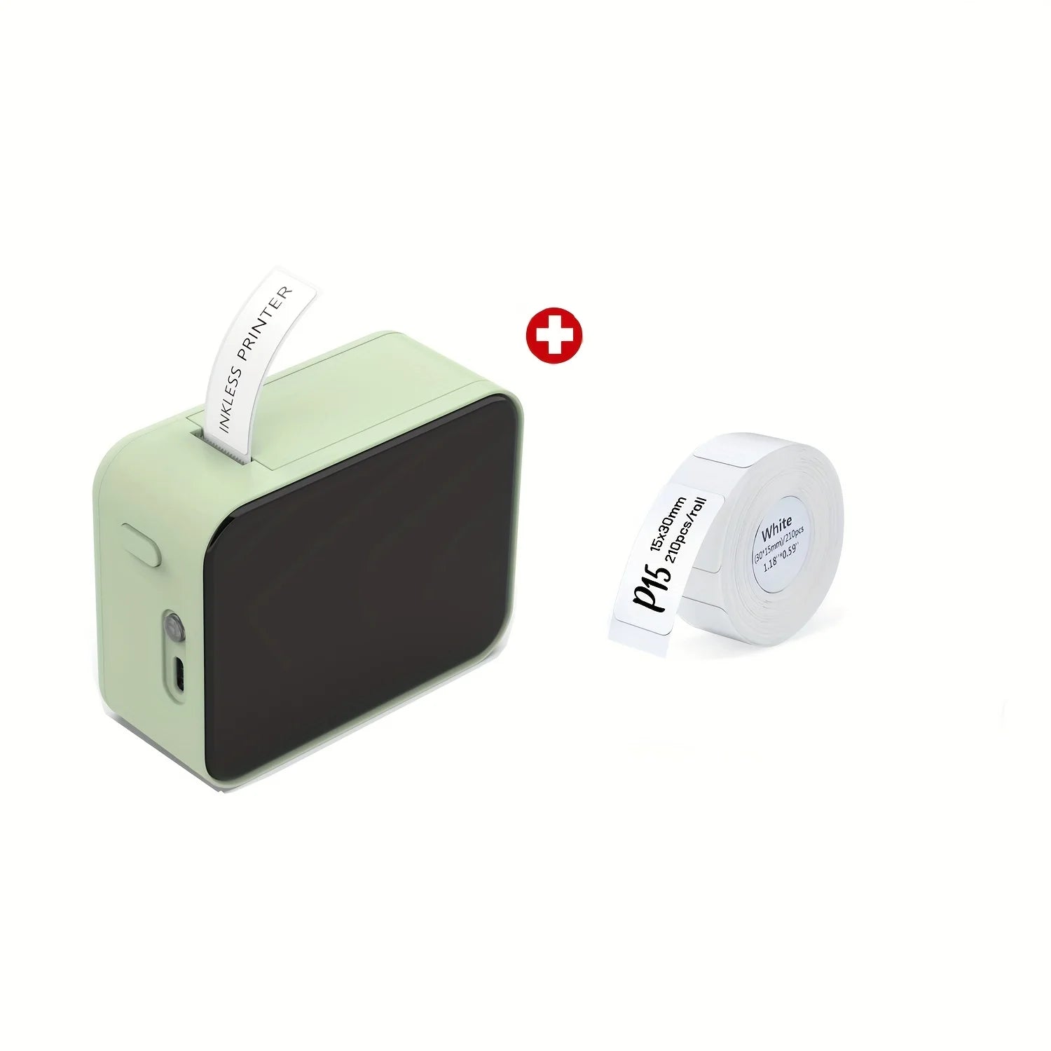 Marklife P15 Thermal Label Printer Similar as D11 D110 D101 Labeling Machine Wireless Bluetooth Label Maker With Label Sticke