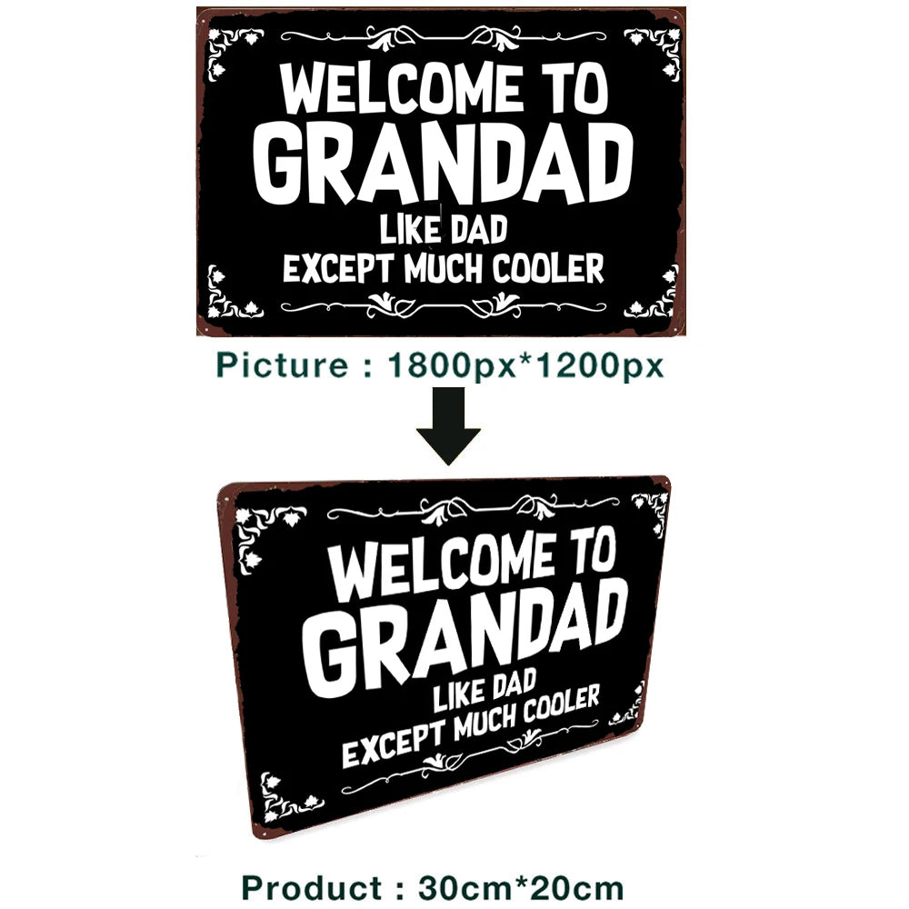Custom Metal Tin Signs Retro Plaque Home Decor Iron Wall Art Poster Personalized Text Plates Street Sign 20x30cm/15x30cm/30x3