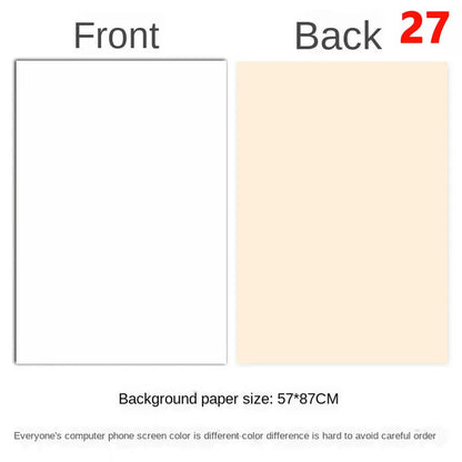 Photography Backdrops Wallpaper 57*87cm 2sides Solid Color Photo Background Props for Photo Studio Newborn Product Photograph