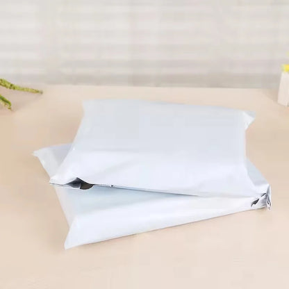 10/50/100Pcs Envelope Bag Plastic Express Envelope Storage Bag Gray White Mailing Bag Self Adhesive Sealed Express Bag