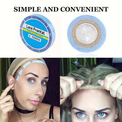 Lace Wig Tape 3Yards/Roll Wholesale Price Best Quality Lace Wig Glue Hair System Tape For Toupee And Wigs