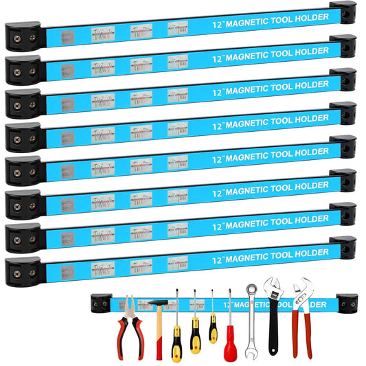 Magnetic Tool Holder Heavy-duty Magnet Tool Bar Long Strip Garage Workshops Hardware Storage Metal Organizer Rack For Workben
