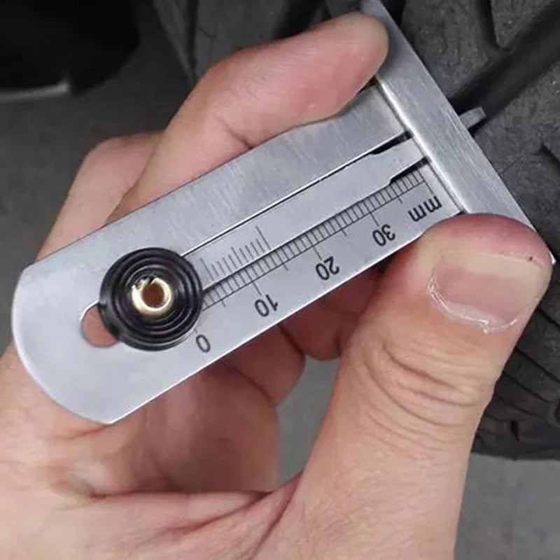 Digital Car Tyre Tire Tread Depth Gauge Meter Measurer Tool Caliper Thickness Gauges Tread Brake Pad Shoe Tire Monitoring Sys