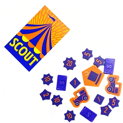 Scout Card Game Circus Scout Board Game 2-5 People Poker Card Deck For Party - DM42-Scout
