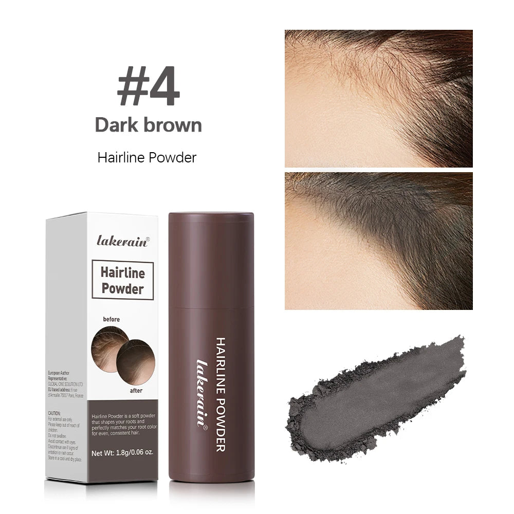 Waterproof Hairline & Root Concealer Pen – Instant Grey Coverage with Easy Blend Powder Stick for Normal Hair - 4