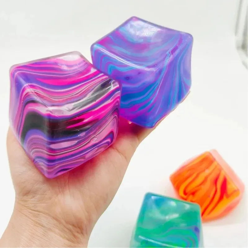 &100+Pcs Surprise Box Toys Novelty Stress Relief Assorted Squishy Figures Blind Box Fun Mystery Fidget Stress Relief Surprise
