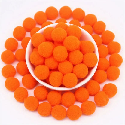 Pompon Balls 8mm 10mm 15mm 20mm 25mm 30mm Fluffy Pompoms Crafts Pompom Diy Handmade Kids Toy Wedding Decoration Craft Supplie