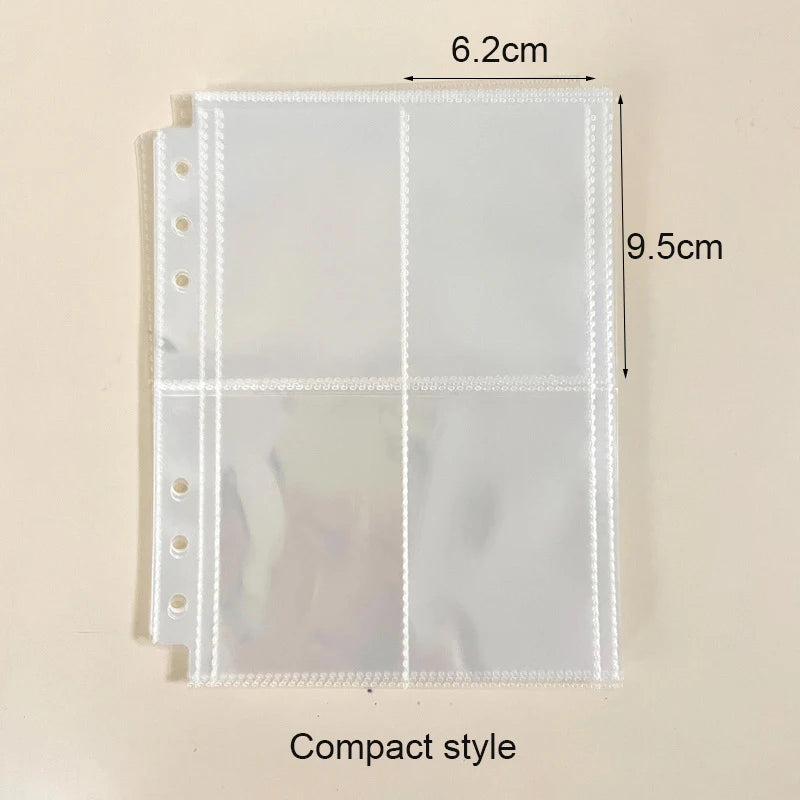 Sharkbang Designed A5 Binder Hard Cover Ring Collect Book Journal Refills Checkerboard Bandage Postcards Sticker Organizer - 