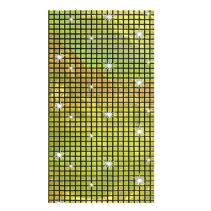 Disco Iridescent Shiny Laser Tablecloth 70s 80s Disco Party Disposable Rectangle Table Cover Vintage Bar Disco Party Decorati