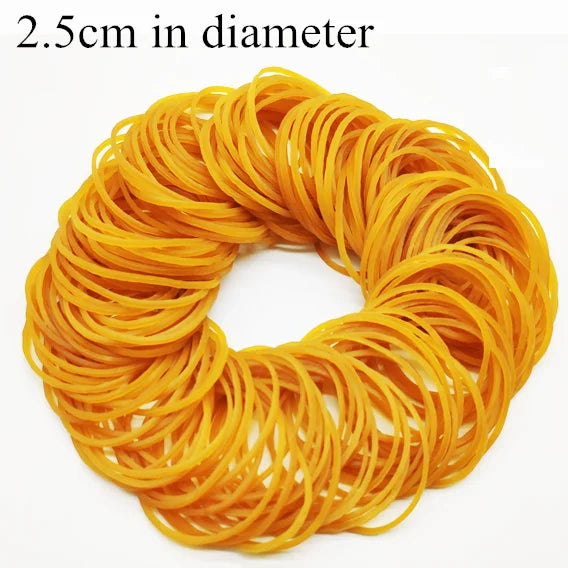 Elastic Rubber Bands Fasteners Elastic Bands Used for Office School Stationery Supplies Stretchable Sturdy Rubber Elastics Ba