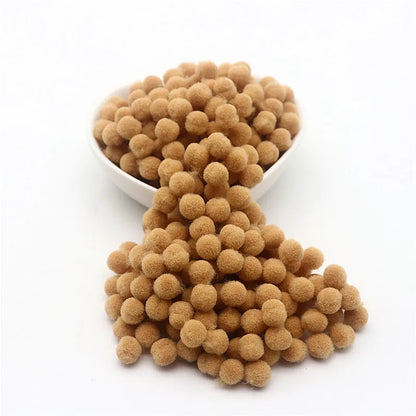 15g Fluffy Soft Pompom 8 Mm 10 Mm 15 Mm 20 Mm 25 Mm 30 Mm Plush Pompom DIY Home Decoration Crafts Toys - 22 / 25mm 15g
