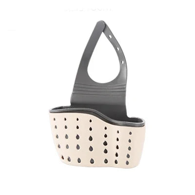 Kitchen Sink Holder Hanging Drain Basket Adjustable Soap Sponge Shelf Organizer Bathroom Faucet Holder Rack Kitchen Accessori