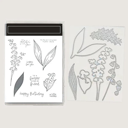 Spring 2026 April New Arrivals Stamp Dies Opulent Oasis Boutique Blossoms Thanks Man DIY Greeting Scrapbook Molds Mother's Da