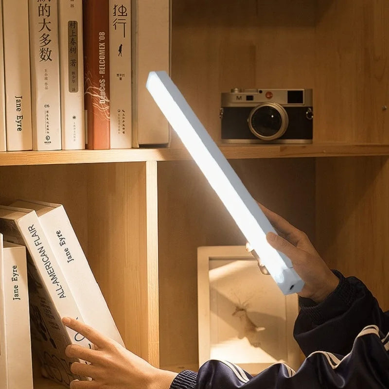 Wireless USB Rechargeable Motion Sensor LED Bar Light Induction Night Light