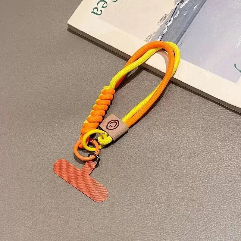 Mobile Phone Lanyard Luxury Braided Wrist Mobile Phone Lanyard Hand-held Pendant Anti-fall Multifunctional Wristband - 6