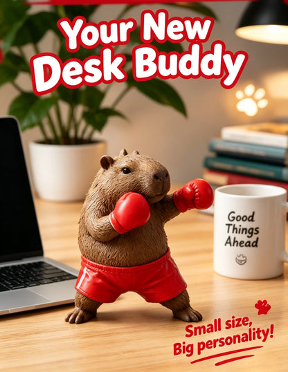 Cute Capybara Ornament, Desktop Office Decoration, Car Decor, Creative Animal Model, Collectible Figurines, Car Ornament