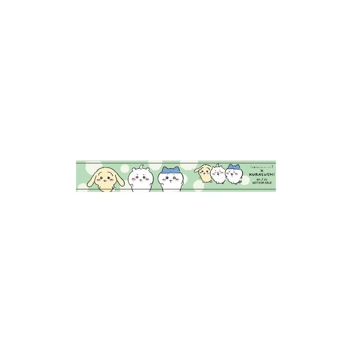 jiyi Hachiware Usagi Washi Tape Sushi Food Pattern Masking Tape Kawaii Japanese Character DIY Journal Planner Sticker Gift
