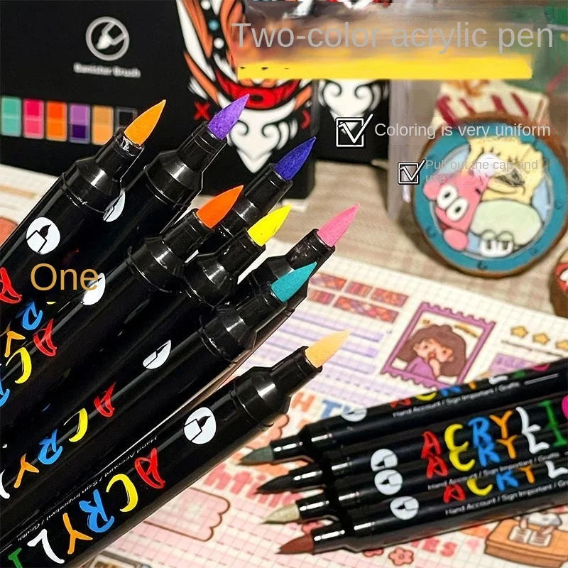 24 Medium Square Nail Pink French Cute Cartoon Cat White Love Camellia Nail Patch Jelly Powder Bow Wear Nail Set
