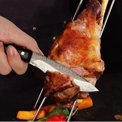 Butcher Boing Knife Cleaver Meat Vegetable Kitchen Knives Stainless Steel Handmade Forged Chef Knife Fish Fillet Slicing Knif