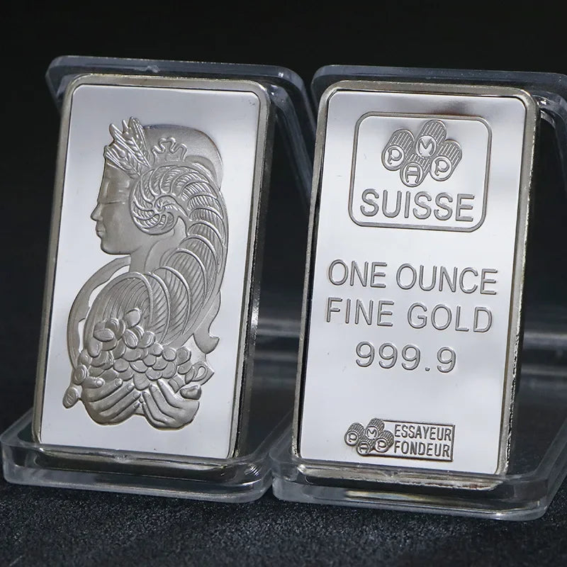 1PCS Various countries Mint 1 Troy Ounce beautiful Various countries Silver Bullion Bar Replica Coins Collection copy gift - 