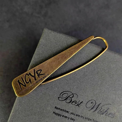 Vintage-Style Letter Safety Pins - Durable Copper, Decorative Shawl Pins for Clothing and Crafts - JM-B34