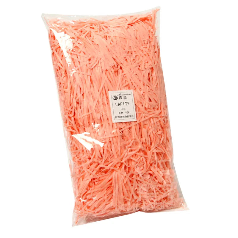 20/50g Multicolored Shredded Crinkle Paper Strands Shredded Crinkle Confetti DIY Gift Box Filling Party Wedding Christmas Dec