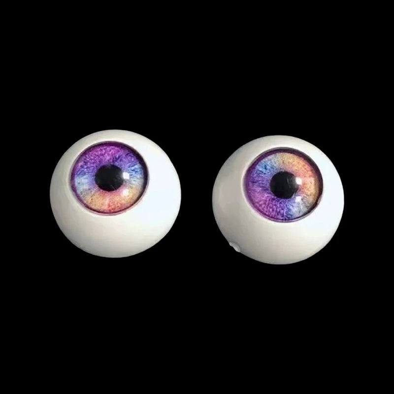 1 Pair 10mm/12mm/14mm/16mm/18mm Doll Eyeball For BJD DIY Doll Eyes Accessories Animal Eyes Acrylic Eyes Doll Eyeballs