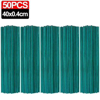 Plant Support Sticks Canes Bamboo Plants Stakes Potted Plants Tomato Sticks Supports Flower Sticks Climbing Plant Garden Tool