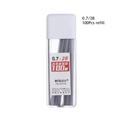 0.5/0.7mm Automatic Pencils Set HB/2B Refill Mechanical Pencil For Drawing Sketching Students School Supplies Cute Stationery
