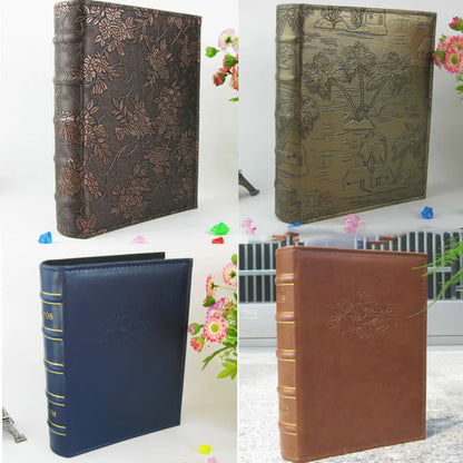 Big 6 Inches 4.5*6" 4D Photo Album Imitation Leather PU Cover Picture Album Welding Gift Tour Autograph Book Christmas Day Gi