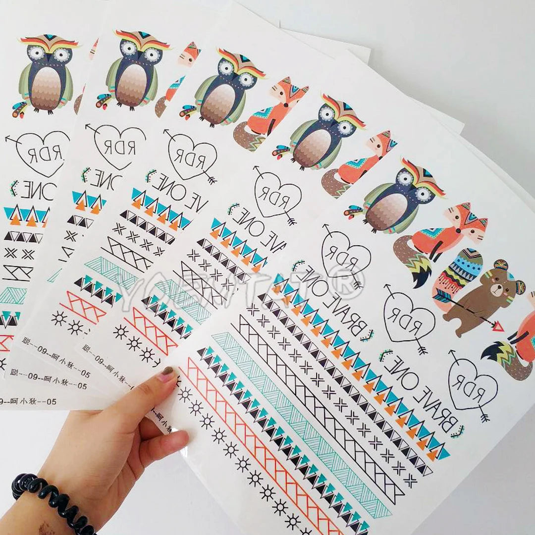 Customized Personalized Waterproof Temporary Tattoo Sticker DIY Fake Tatoo, Make Your Own Custom design Tattoo For Logo/weddi