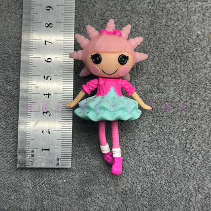 Original 8-10cm Can Choose Lalaloopsy Little Sister and Pet Dolls PVC Holiday Gift Collection Pvc Toys